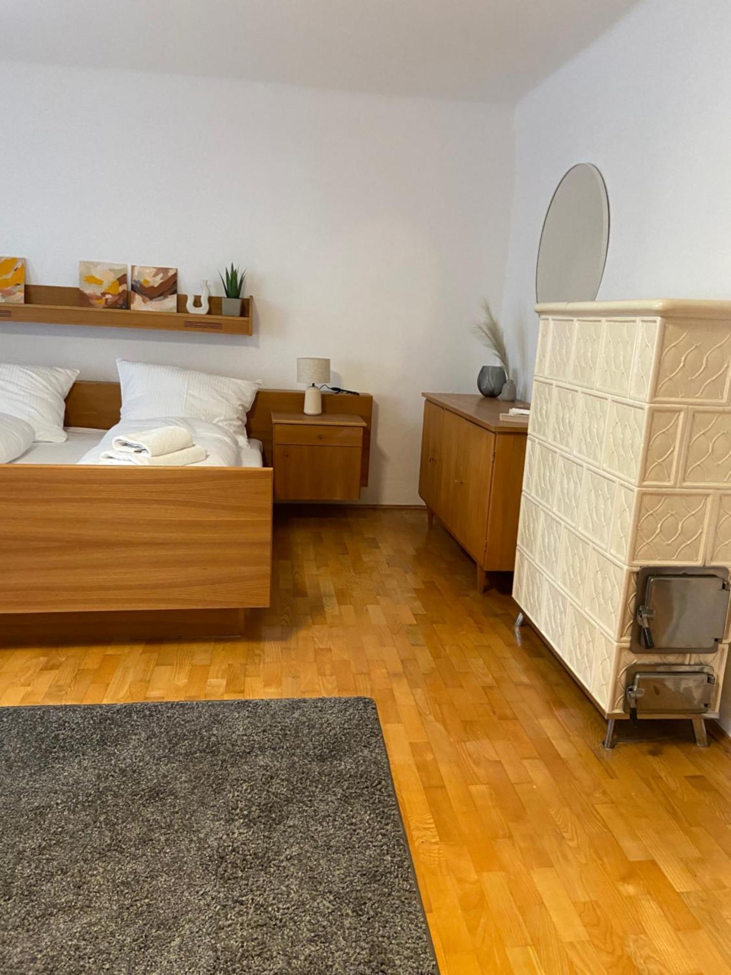 Zentrale Wohnung Gmunden Alte Baeckerei Eksteriør bilde
